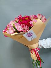 Букет малиновое вино в Петропавловске-Камчатском Букет цветов из:  Альстромерии в Петропавловске-Камчатском