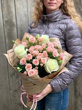 Букет цветов из:  Розы в Петропавловске-Камчатском