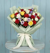 Букет Модная красотка #REPLACE_PRED# Петропавловске-Камчатском Букет цветов из:  Розы #REPLACE_PRED# Петропавловске-Камчатском