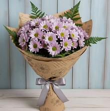 Букет соблазн в Петропавловске-Камчатском Букет цветов из:  Хризантемы в Петропавловске-Камчатском