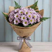 Букет соблазн в Петропавловске-Камчатском Букет цветов из:  Хризантемы в Петропавловске-Камчатском