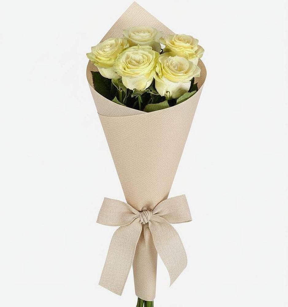 Букет белые крылья в Петропавловске-Камчатском Букет цветов из: Розы в Петропавловске-Камчатском