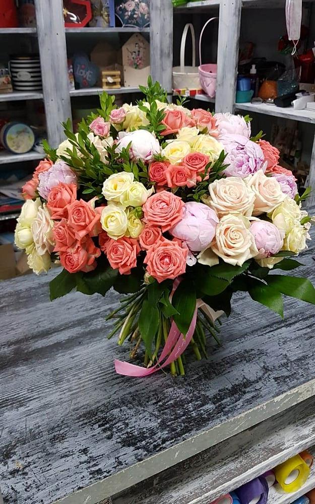 Розовое мороженное в Петропавловске-Камчатском Букет Розовое мороженное в Петропавловске-Камчатском