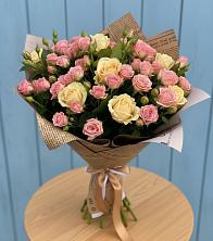 Букет варенье из роз в Петропавловске-Камчатском Букет цветов из:  Розы в Петропавловске-Камчатском