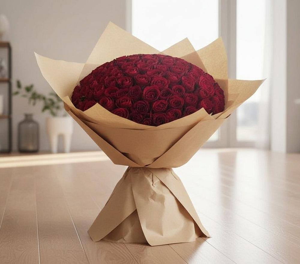 101 Красная роза в Петропавловске-Камчатском Букет 101 Красная роза в Петропавловске-Камчатском