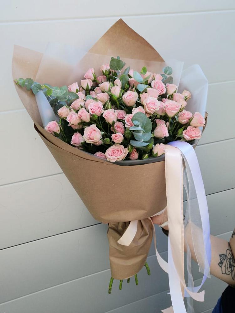 Букет Нежное касание в Петропавловске-Камчатском Букет цветов из: Розы в Петропавловске-Камчатском